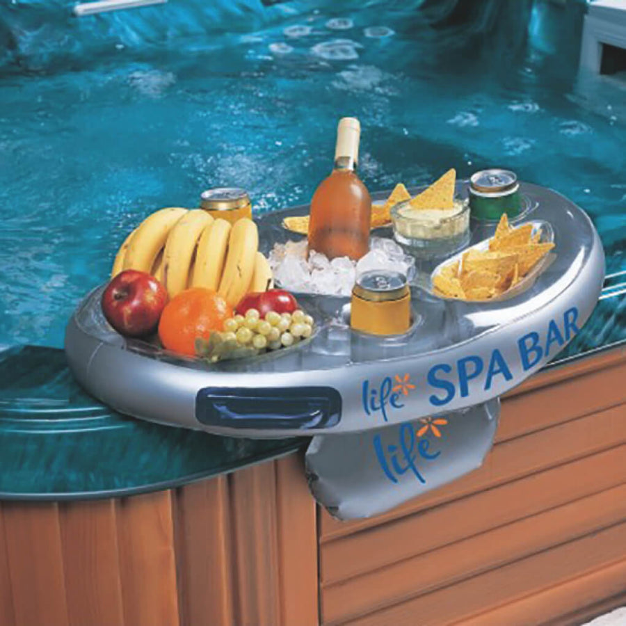 Dark Slate Gray Spa Bar – aufblasbares Tablett