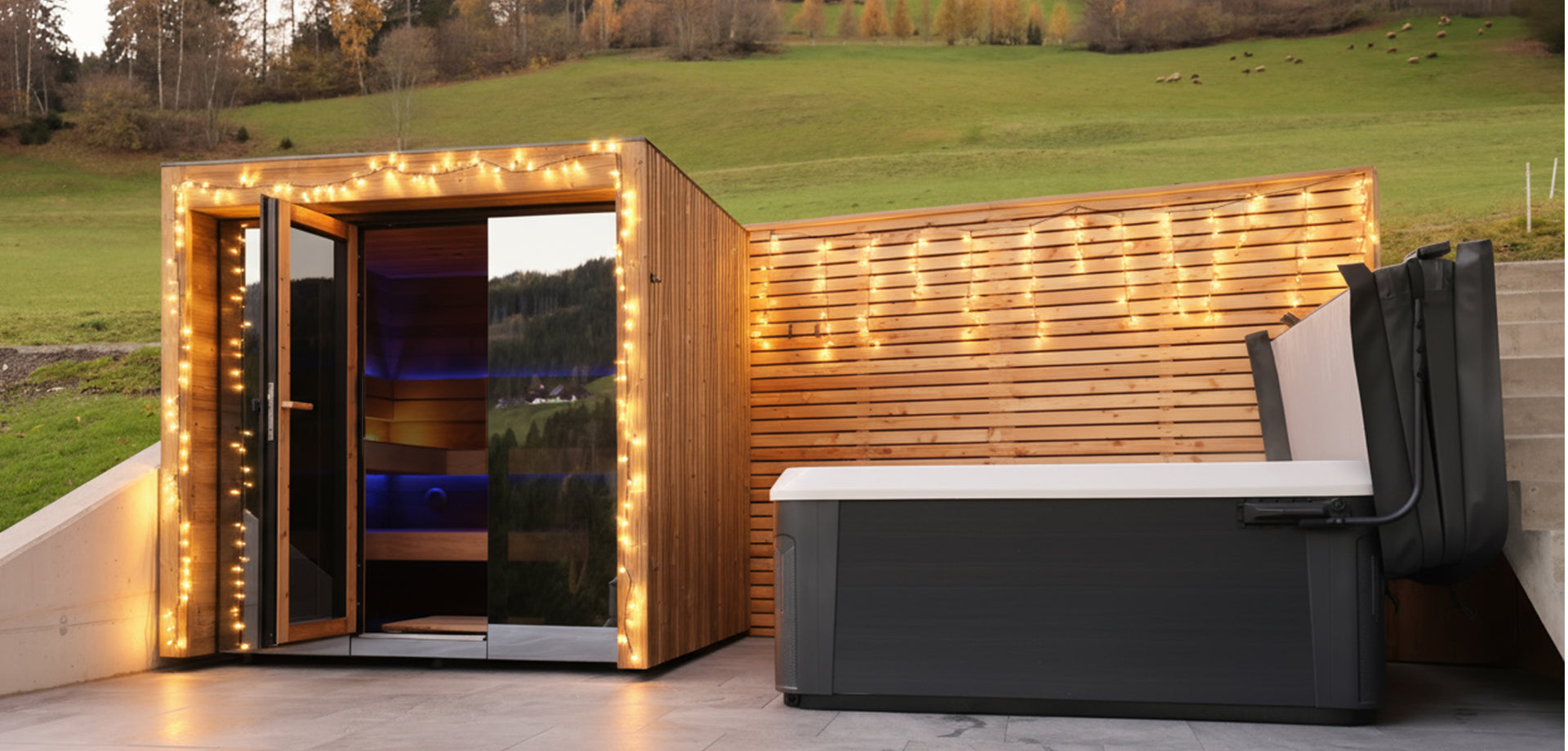 Sauna trifft Whirlpool: Wie ein Zuhause zum Lieblingsort wird