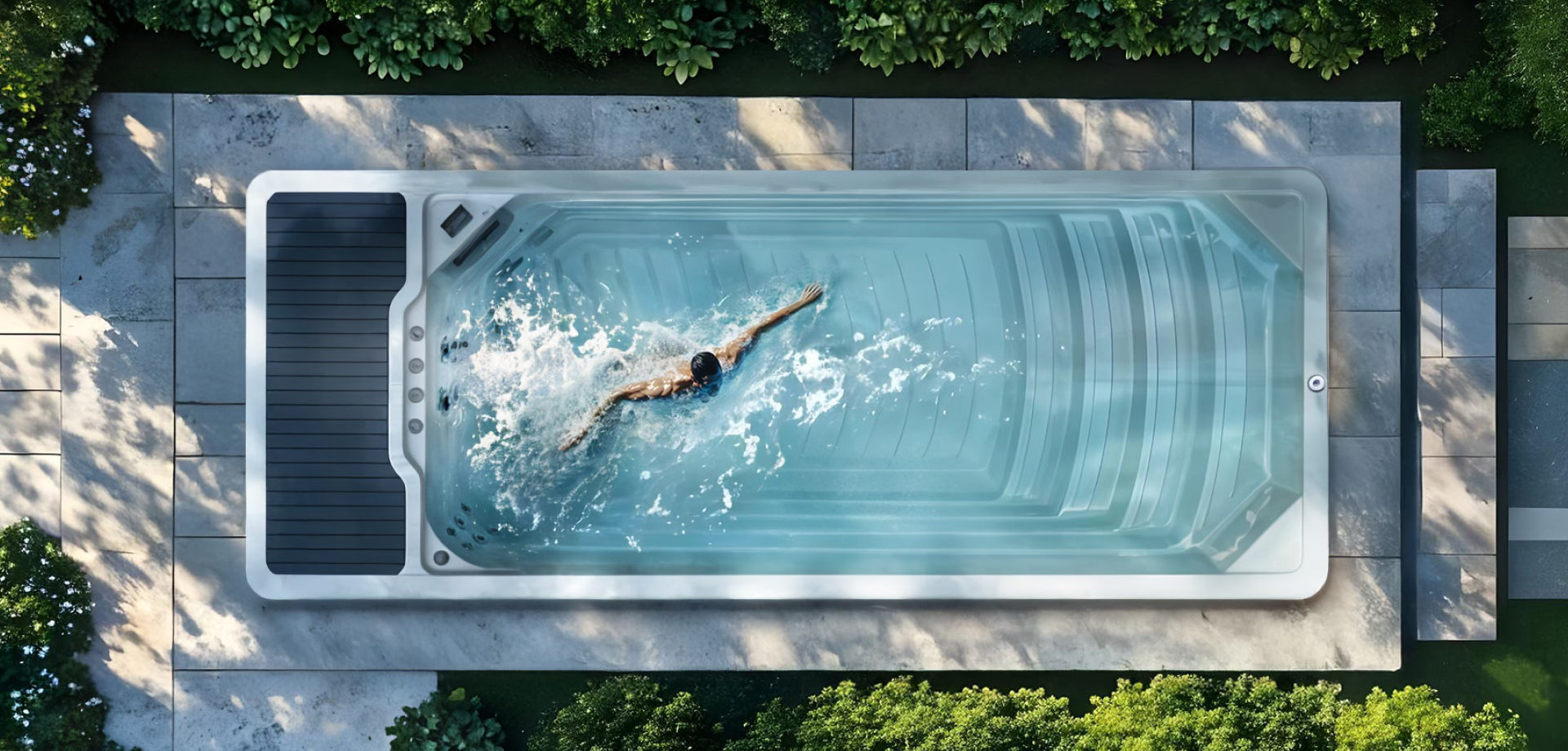 aquagymnastik im swim spa