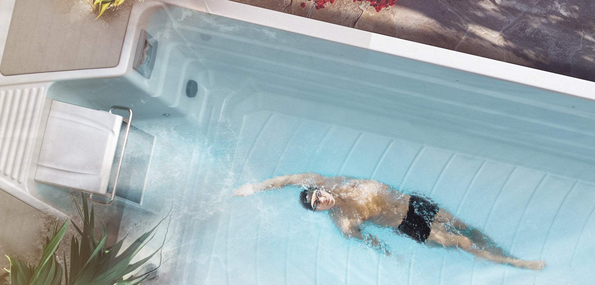 Swim Spa mit Gegenstromanlage: Turbine statt Düsen für ein neues Schwi