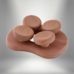 Ergonomische Kopfstütze, Zeder