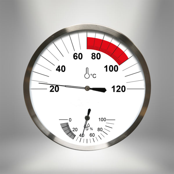 Thermo-Hygrometer, Edelstahl