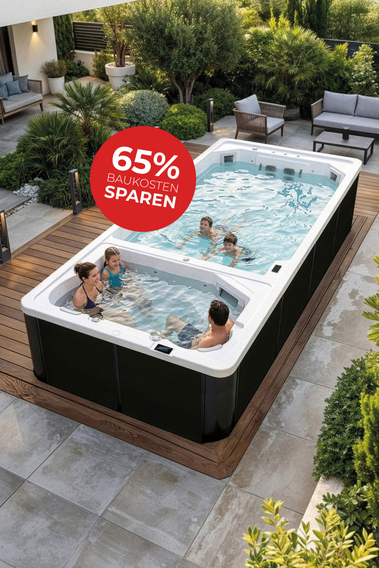 Teilversenkte Swim Spas