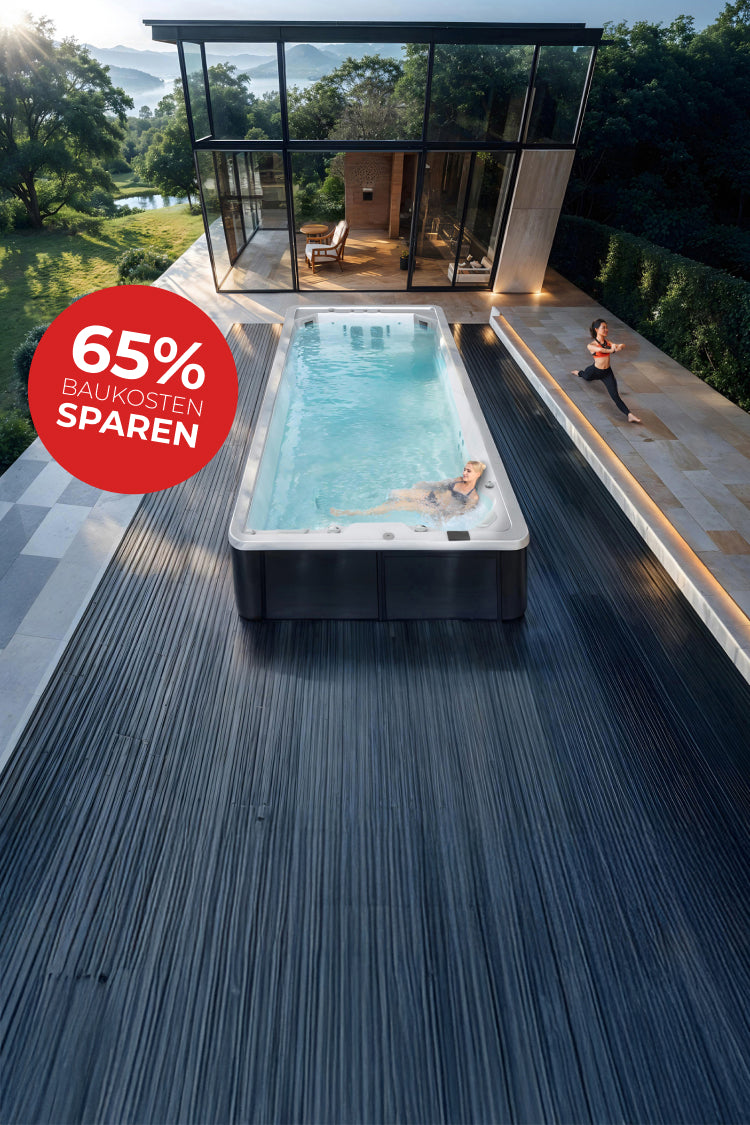 Teilversenkte Swim Spas