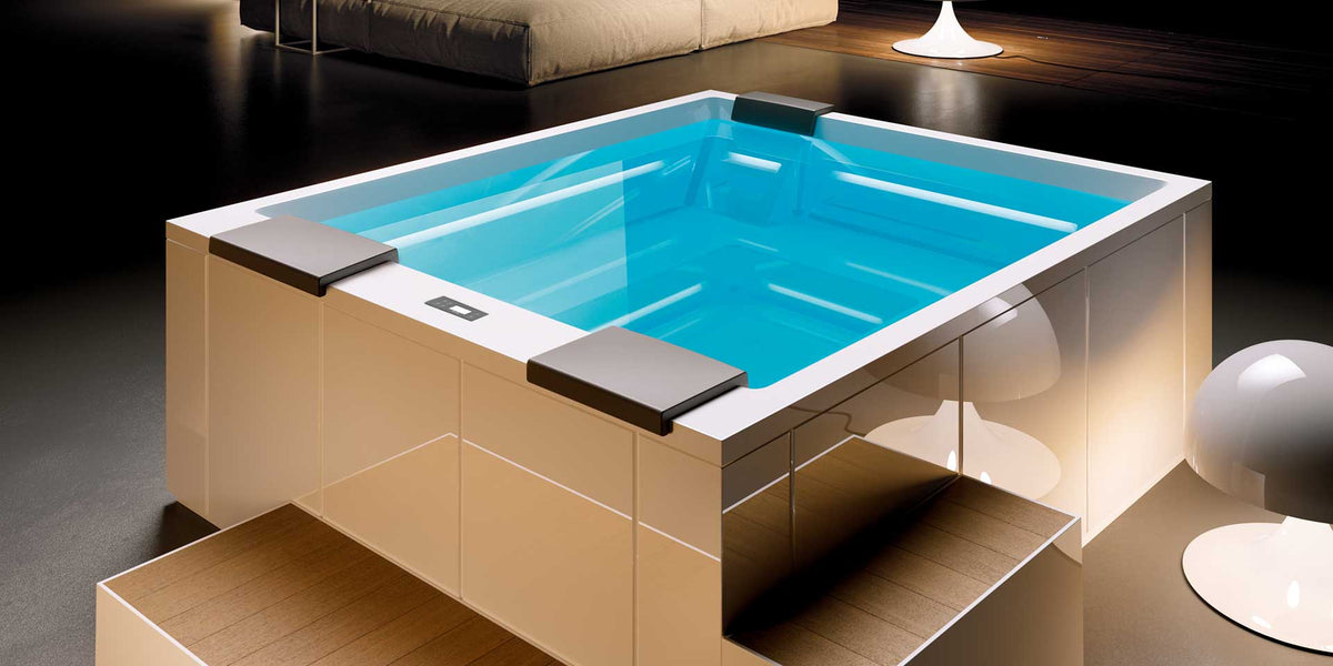 Zeitlose italienische Design-Whirlpools von Treesse.