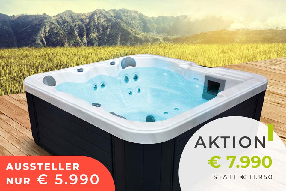Whirlpool "Grenada" | 200 x 200 cm | 5 Personen | 20 Düsen