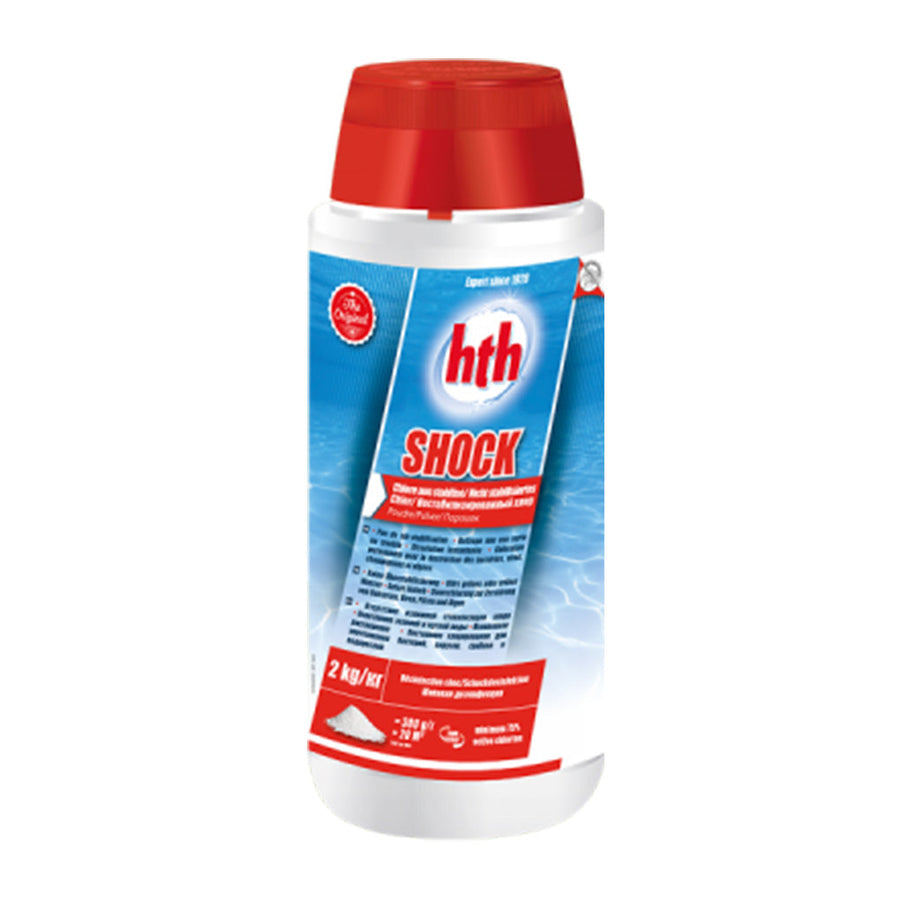Steel Blue hth™ Spa - ChlorShock Pulver, 2kg