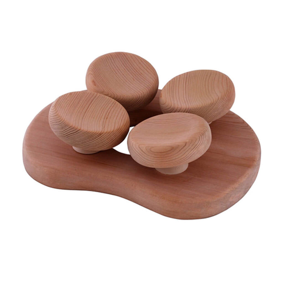 Ergonomische Kopfstütze, Zeder